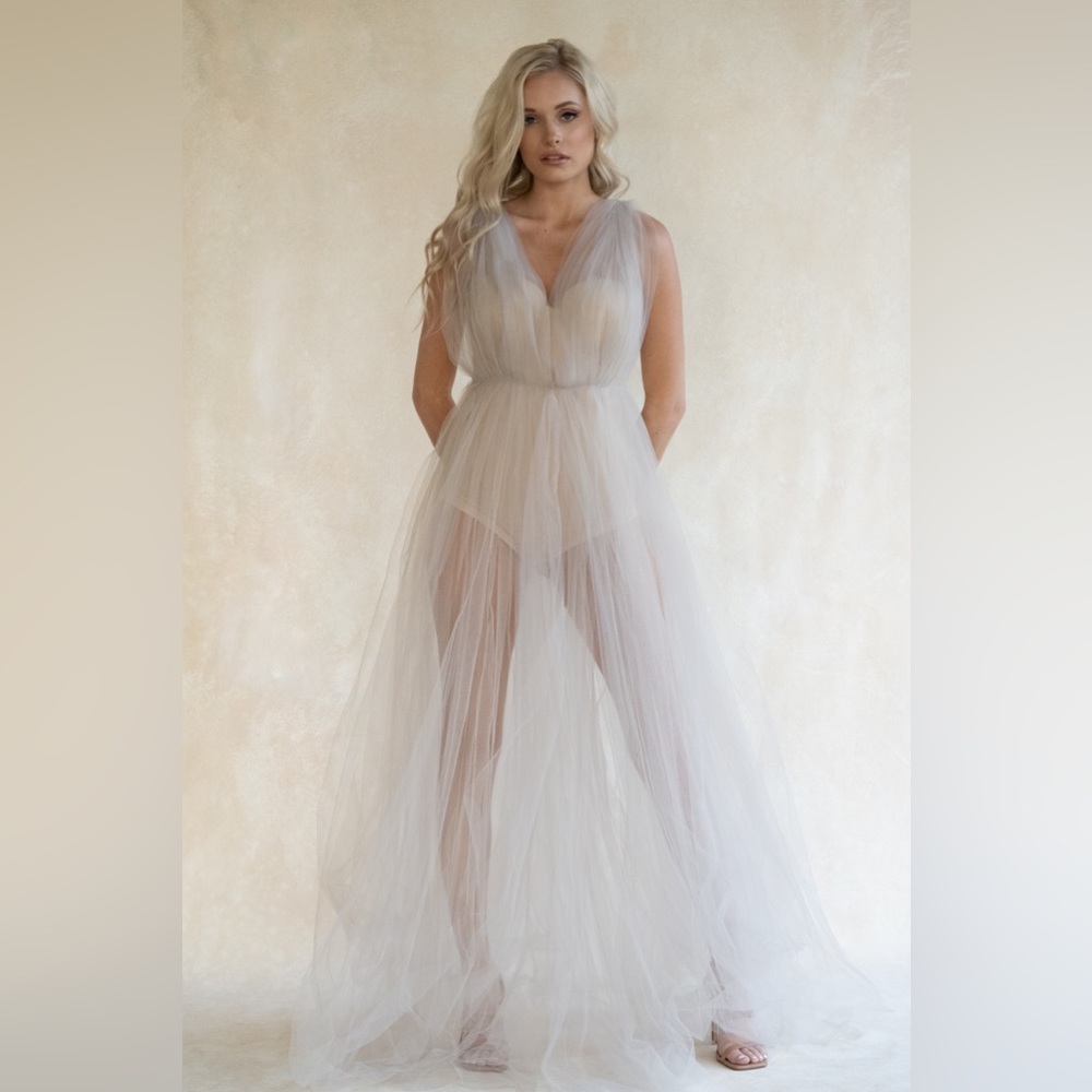 Light Blue Tulle Dress